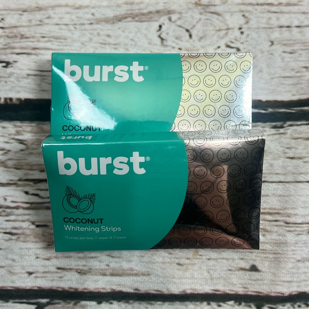 Burst Coconut Whitening Strips (Set of 2)